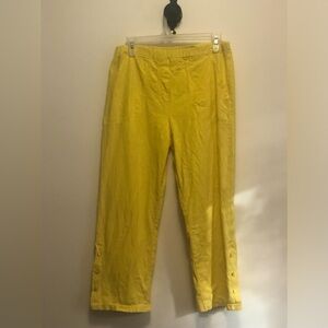 Yellow Capris for Women